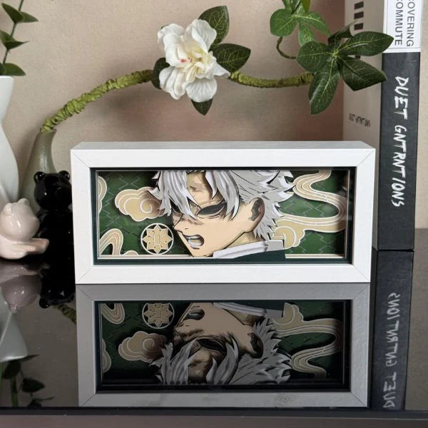 Boîte lumineuse Demon Slayer Sanemi Shinazugawa