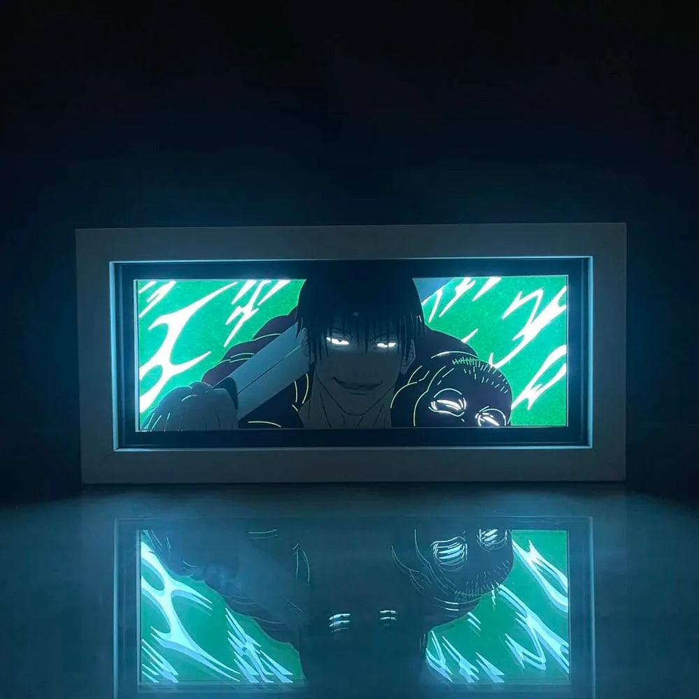Boîte lumineuse Jujutsu Kaisen Toji Fushiguro