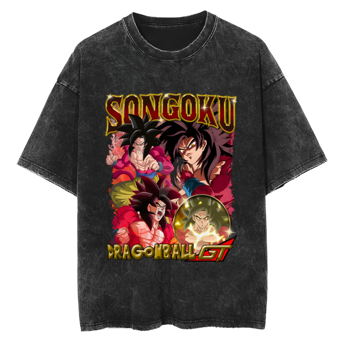 Saiyan Legacy GT Goku Vintage T Shirt