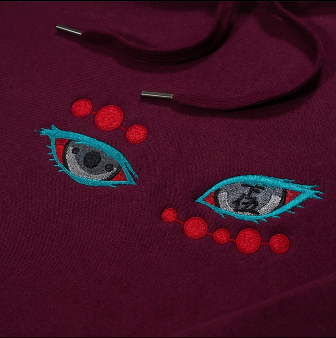 Demon Slayer – Lower 5 (Rui) Kapuzenpullover (bestickt)