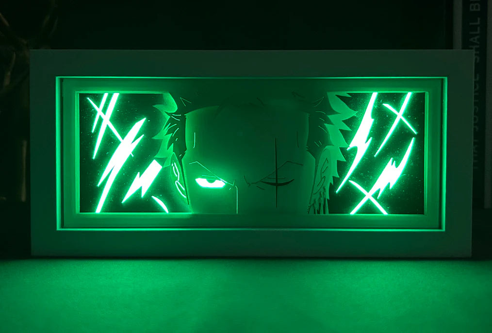 One Piece Zoro-Leuchtkasten