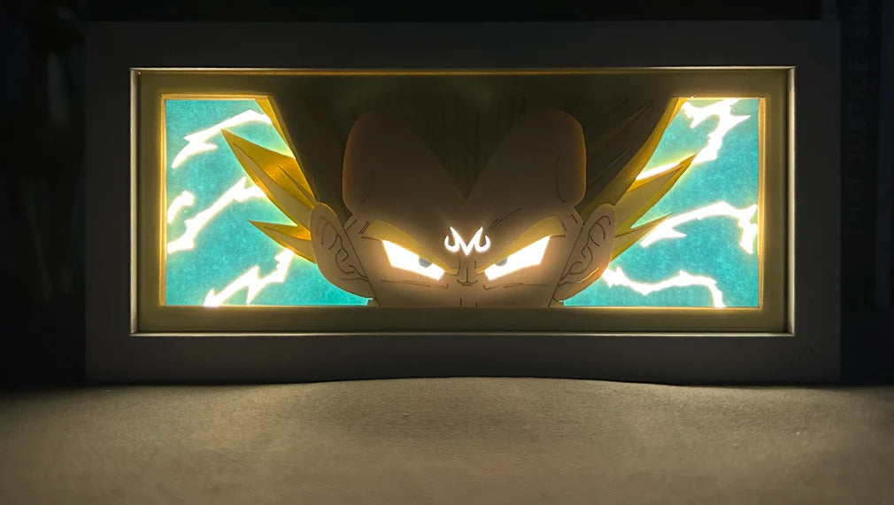 Dragon Ball Z Majin Vegeta Leuchtkasten
