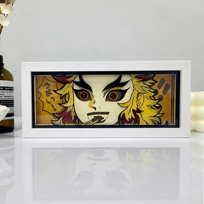 Boîte à lumière Demon Slayer Kyojuro Rengoku V2