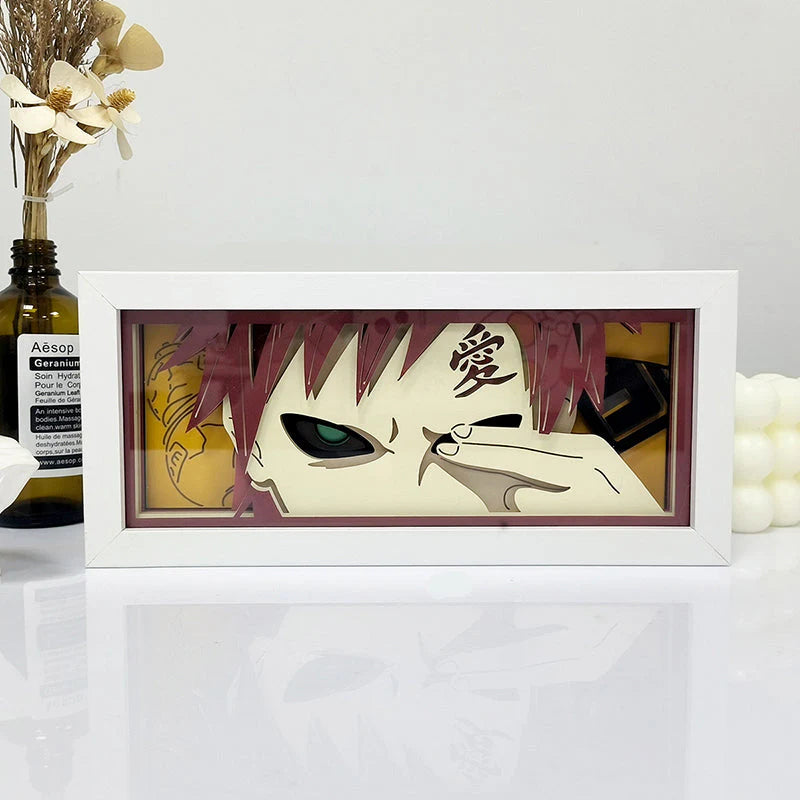 Naruto-Boîte lumineuse Gaara V2