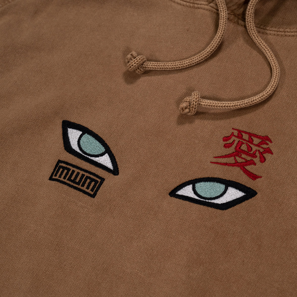 Sweat à capuche Naruto-Gaara's Love (brodé)