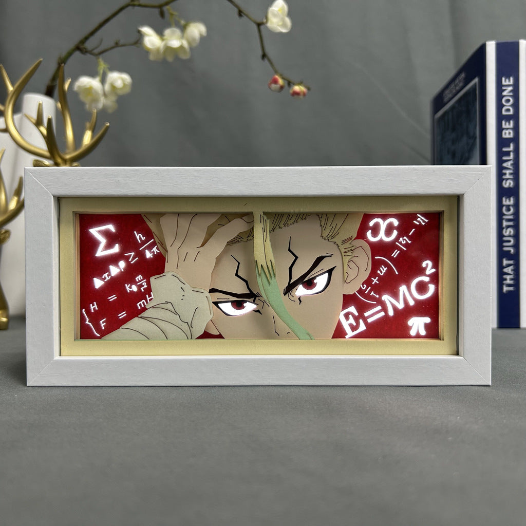 Dr. Stone Senku Ishigami-Leuchtkasten