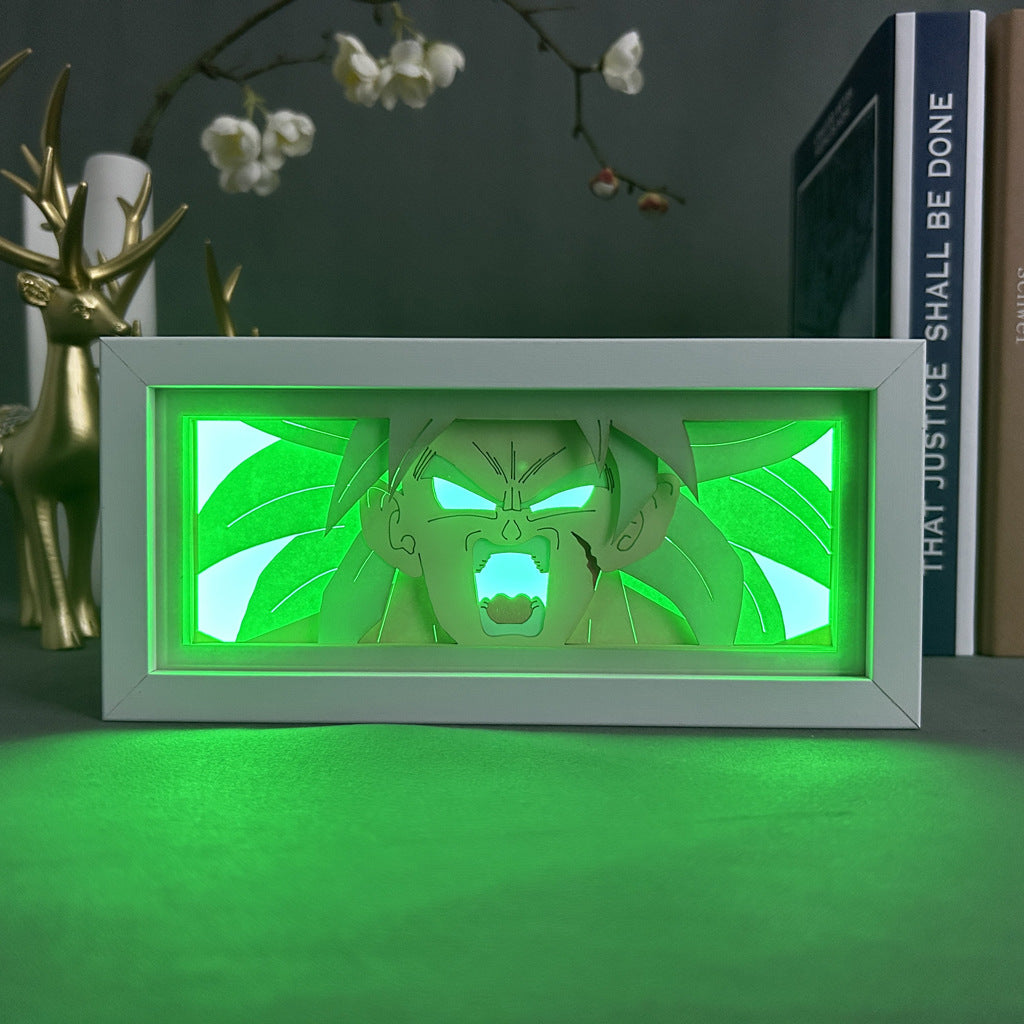 Dragon Ball Z Broly-Leuchtkasten