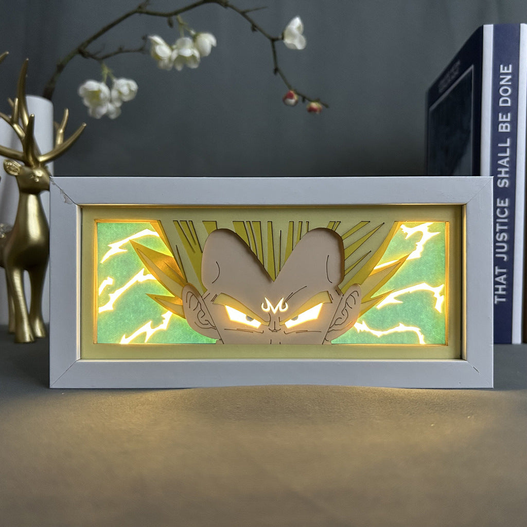 Dragon Ball Z Majin Vegeta Leuchtkasten