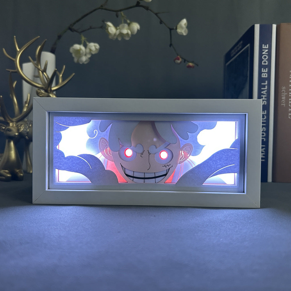 Boîte à lumière One Piece Luffy Gear 5