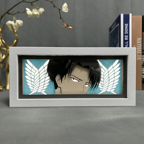 Boîte à lumière Levi Ackerman de l'Attaque des Titans