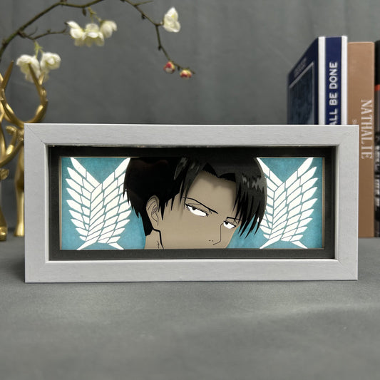 Boîte à lumière Levi Ackerman de l'Attaque des Titans