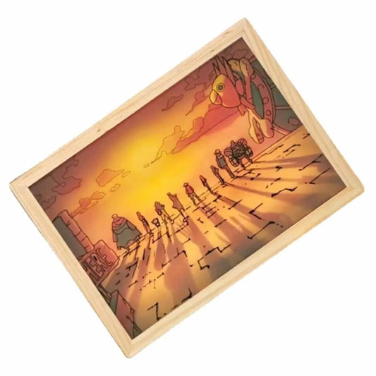 Pirate King’s Voyage | Straw Hat Pirates LED Painting