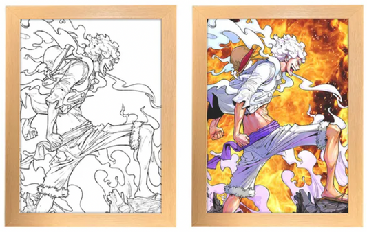 Pirate King’s Voyage | Straw Hat Captain Gear 5 V6 LED Painting