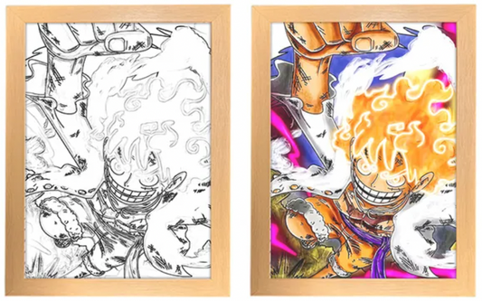 Pirate King’s Voyage | Straw Hat Captain Gear 5 V10 LED Painting