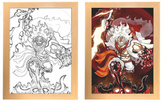 Pirate King’s Voyage | Straw Hat Captain Gear 5 V11 LED Painting