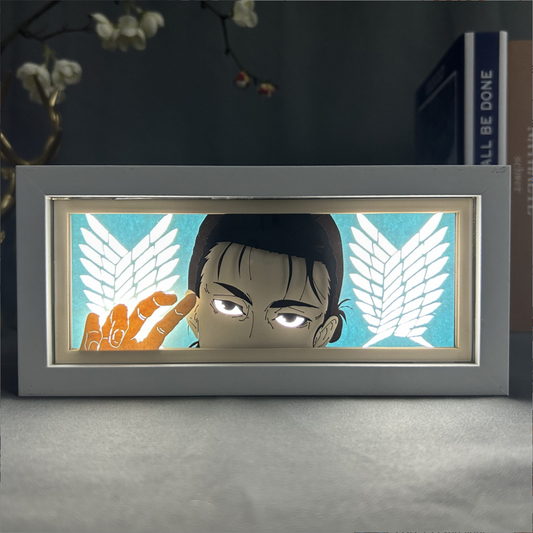 Boîte lumineuse Eren Yaeger L'Attaque des Titans