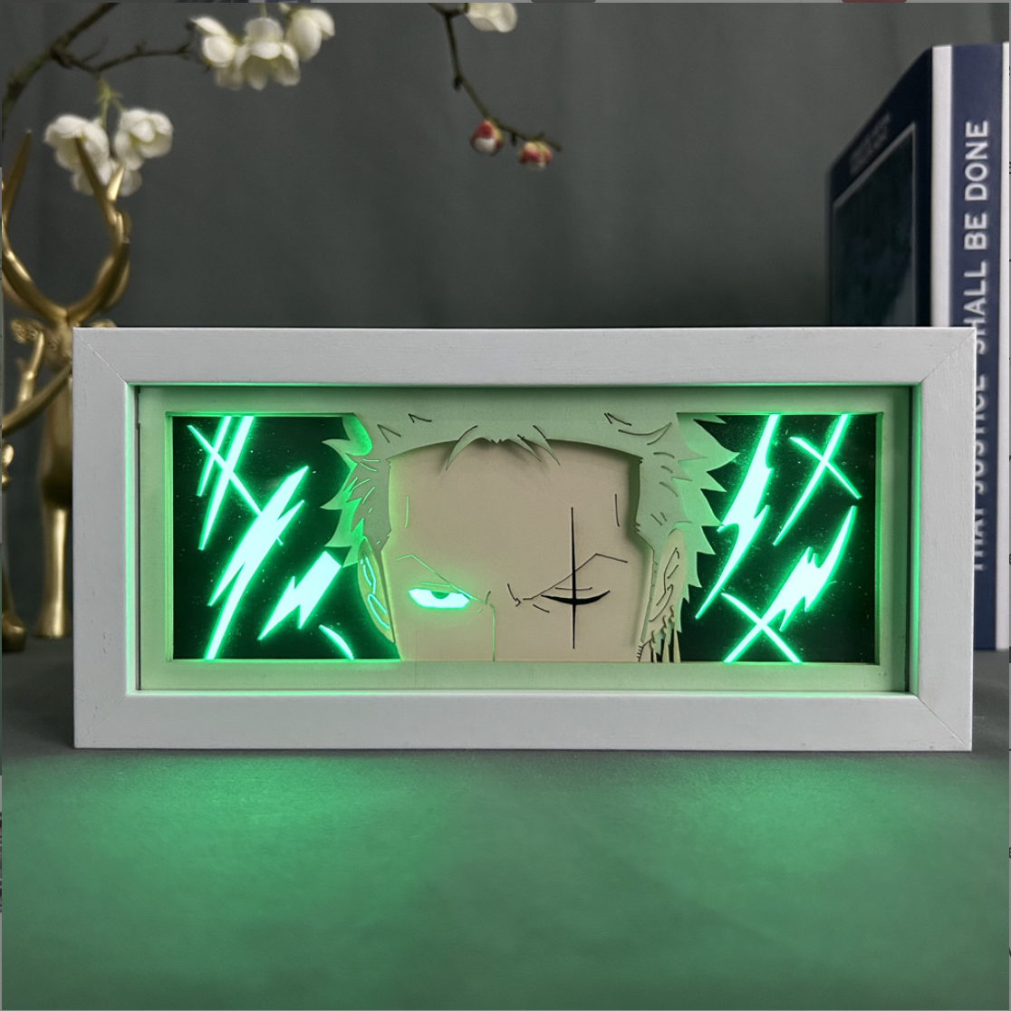 One Piece Zoro-Leuchtkasten