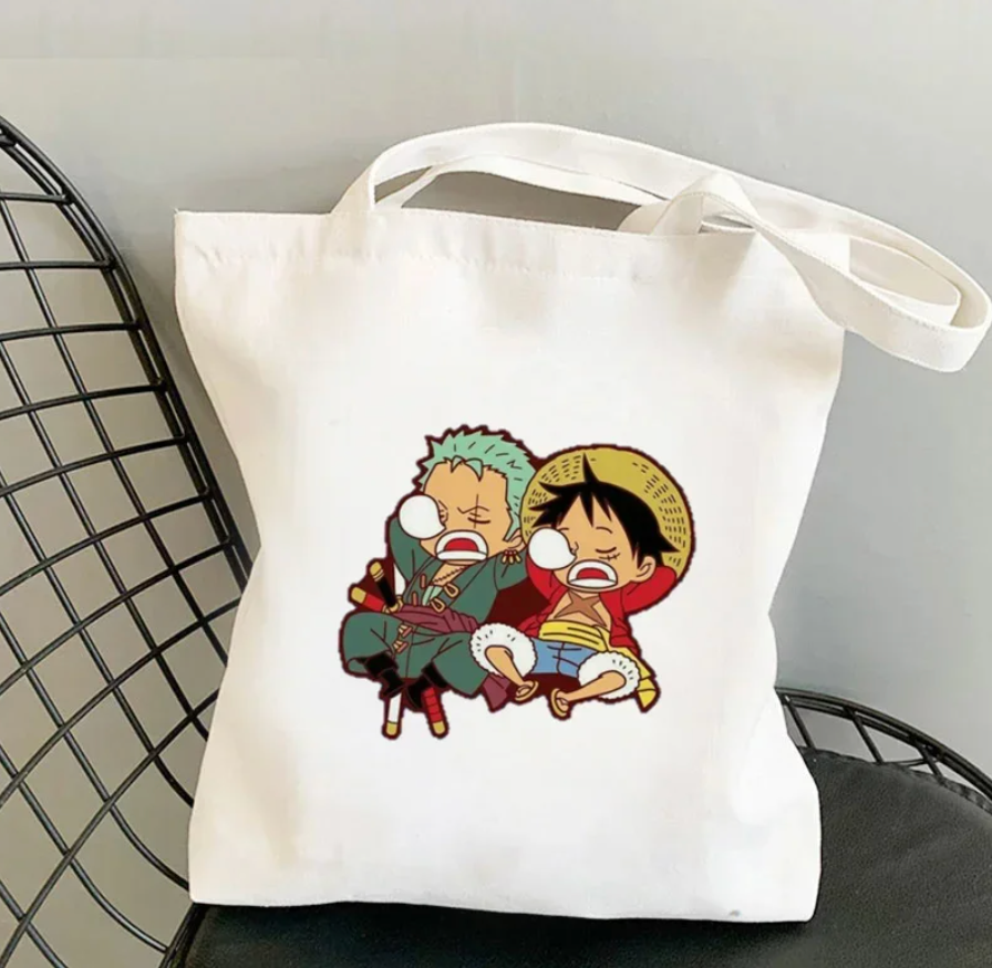 Sac fourre-tout One Piece Luffy et Zoro
