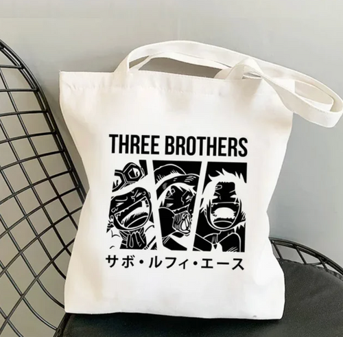 Pirate King’s Voyage Three Brothers Tote Bag