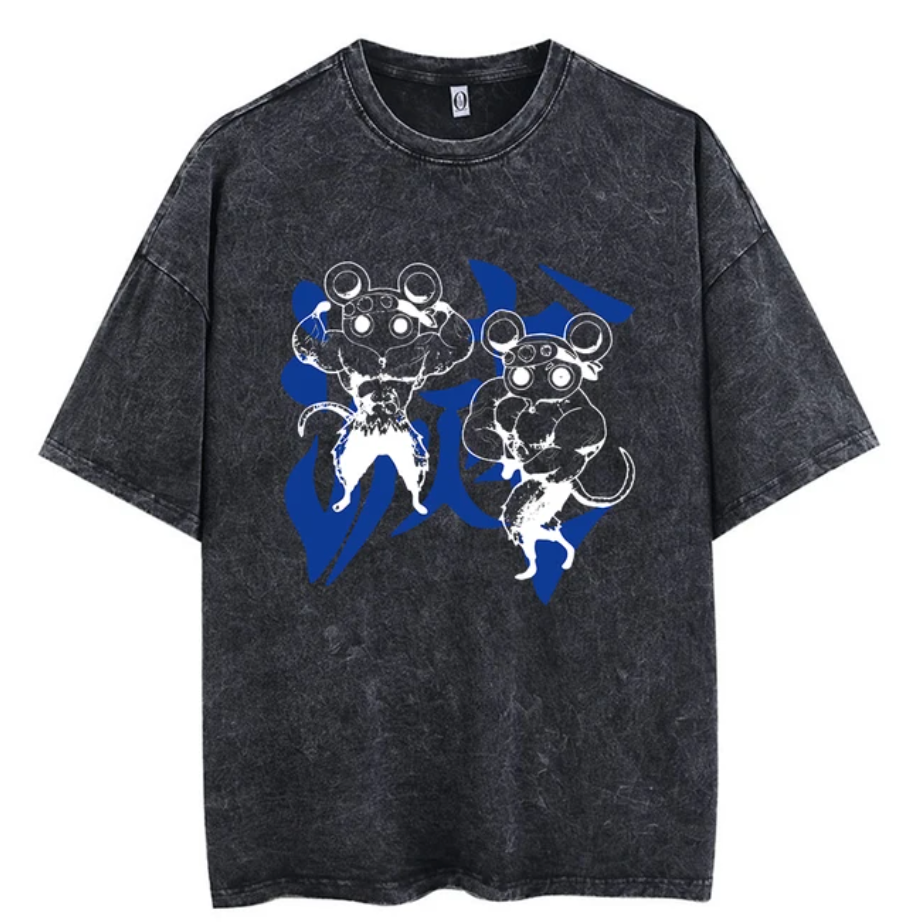 T-shirt souris musclée Demon Slayer