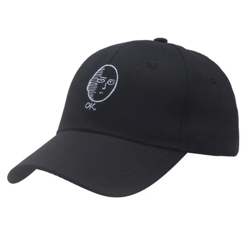 Hero With One Strike "OK" Embroidered Cap