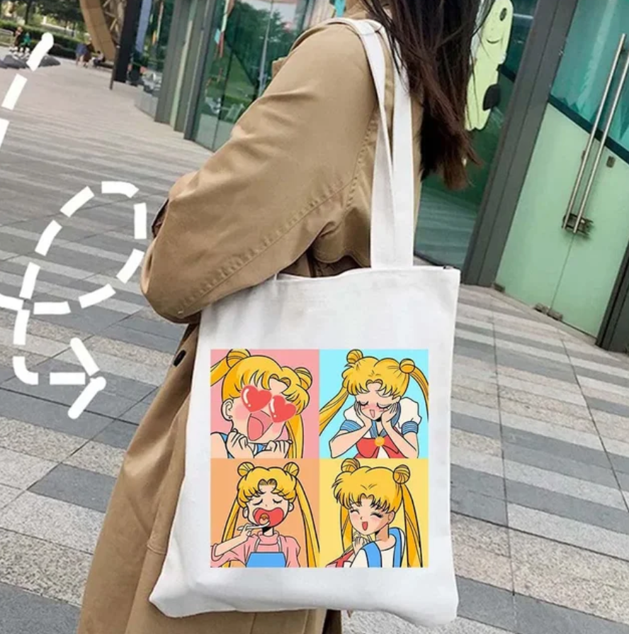 Celestial Guardians Vintage Comic Tote Bag