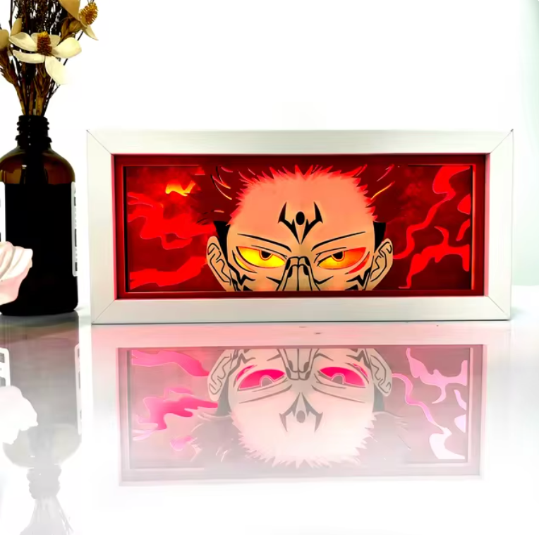 Boîte lumineuse Jujutsu Kaisen Ryomen Sukuna