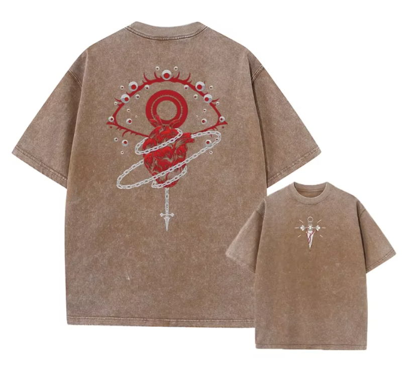 T-shirt Hunter x Hunter Les chaînes de Kurapika