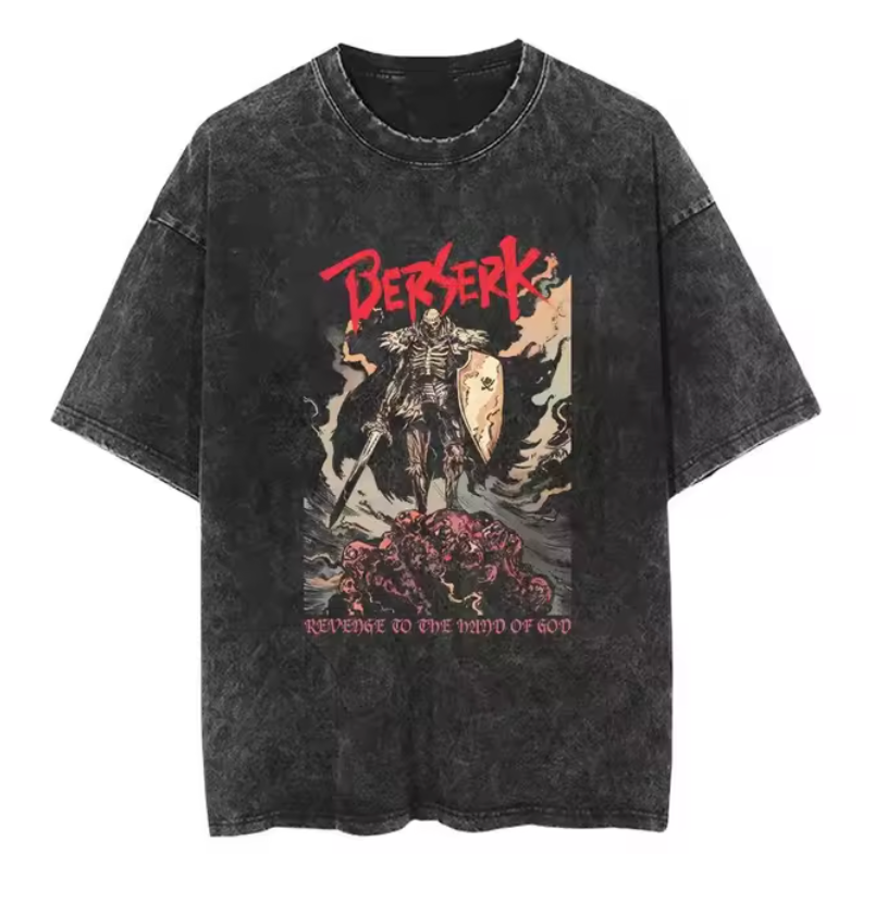 T-shirt Berserk Vengeance contre la main de Dieu