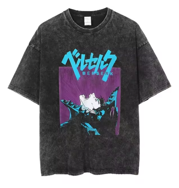 Berserker Schwarzer Schwertkämpfer V8 T-Shirt