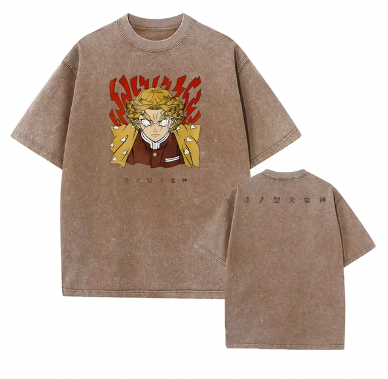 Dämonentöter Zenitsus Wut V2 T-Shirt