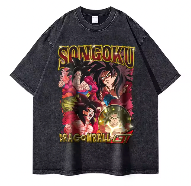 T-Shirt mit Goku-Motiv von Dragon Ball GT