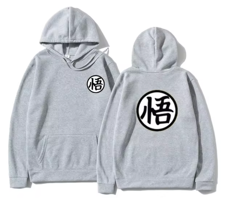 Sweat à capuche Dragon Ball Z Goku Kanji
