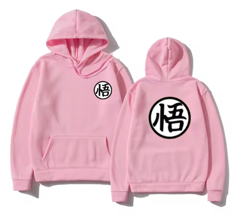 Sweat à capuche Dragon Ball Z Goku Kanji