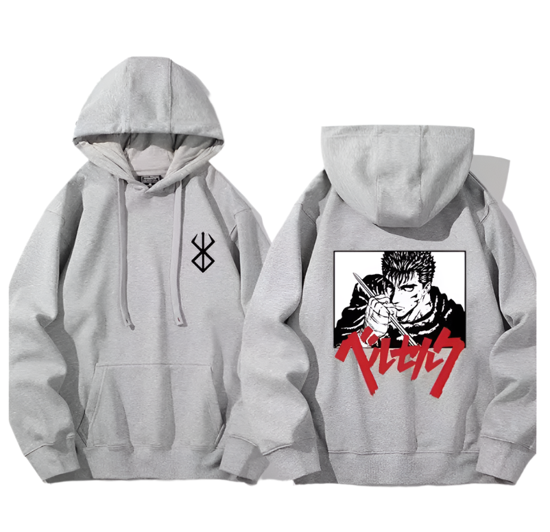 Sweat à capuche Berserk Guts V2