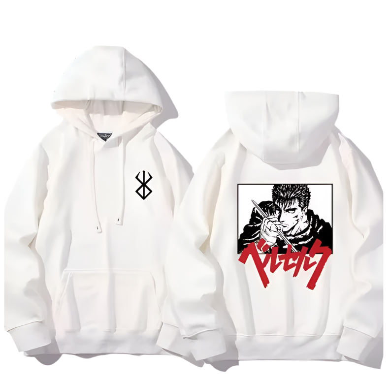 Sweat à capuche Berserk Guts V2