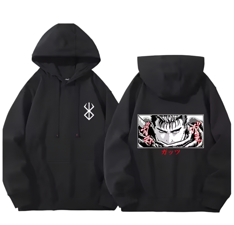 Sweat à capuche Berserk Guts V3