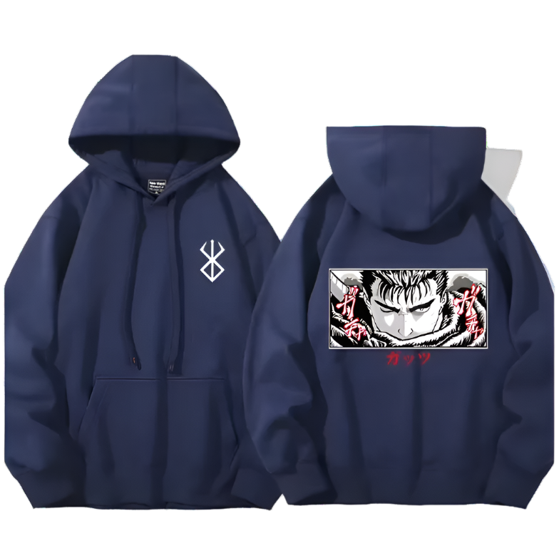 Sweat à capuche Berserk Guts V3