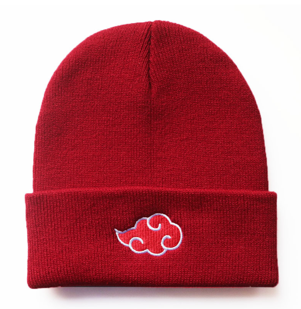 Bonnet brodé Naruto Akatsuki Cloud