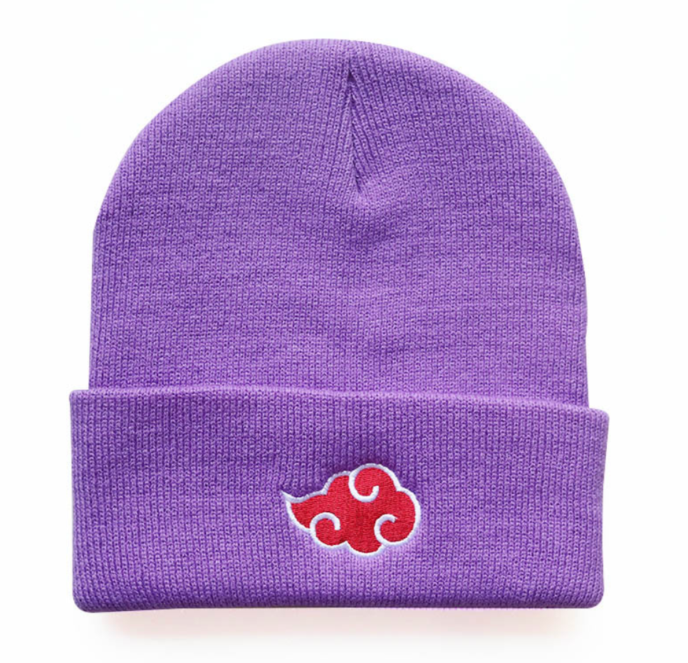 Bonnet brodé Naruto Akatsuki Cloud