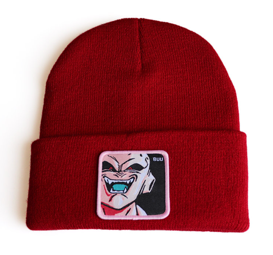 Saiyan Legacy Devil Buu Patch Embroidered Beanie