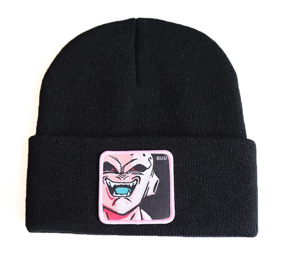 Saiyan Legacy Devil Buu Patch Embroidered Beanie
