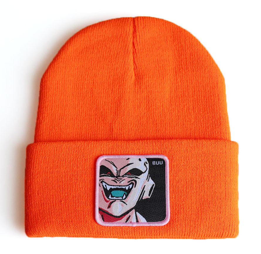 Saiyan Legacy Devil Buu Patch Embroidered Beanie