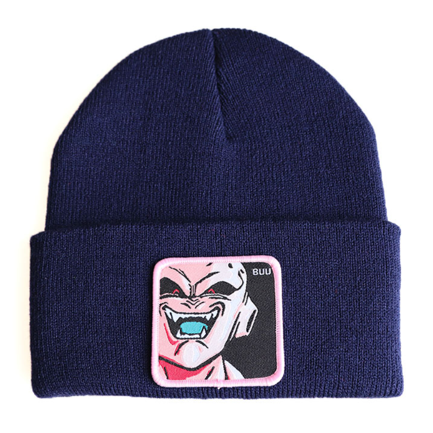 Saiyan Legacy Devil Buu Patch Embroidered Beanie