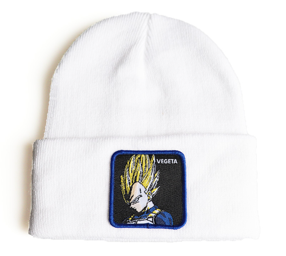 Bonnet brodé avec patch Vegeta Dragon Ball Z