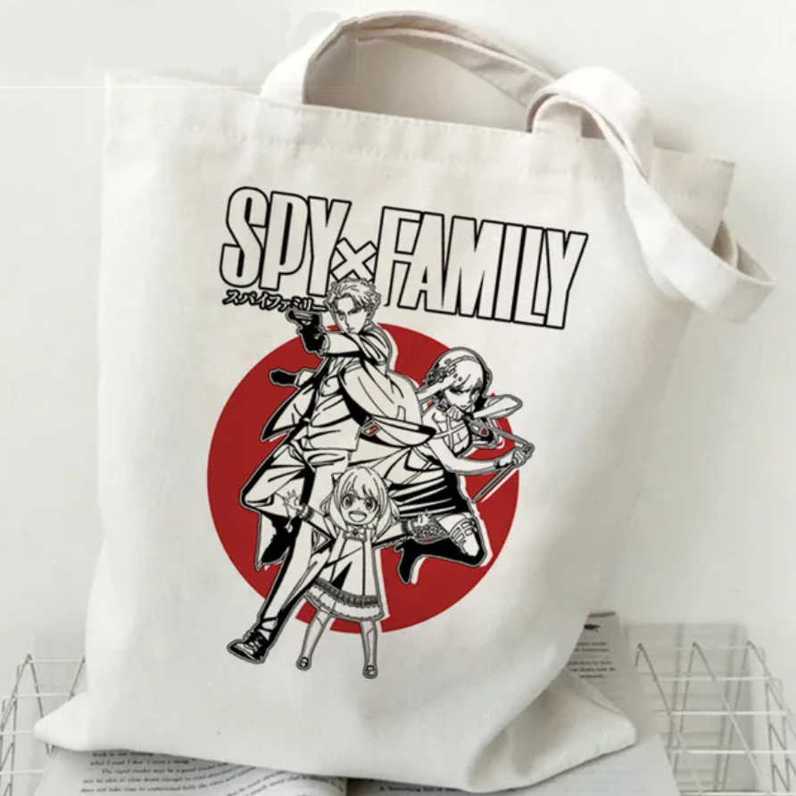 Sac fourre-tout rétro Spy x Family