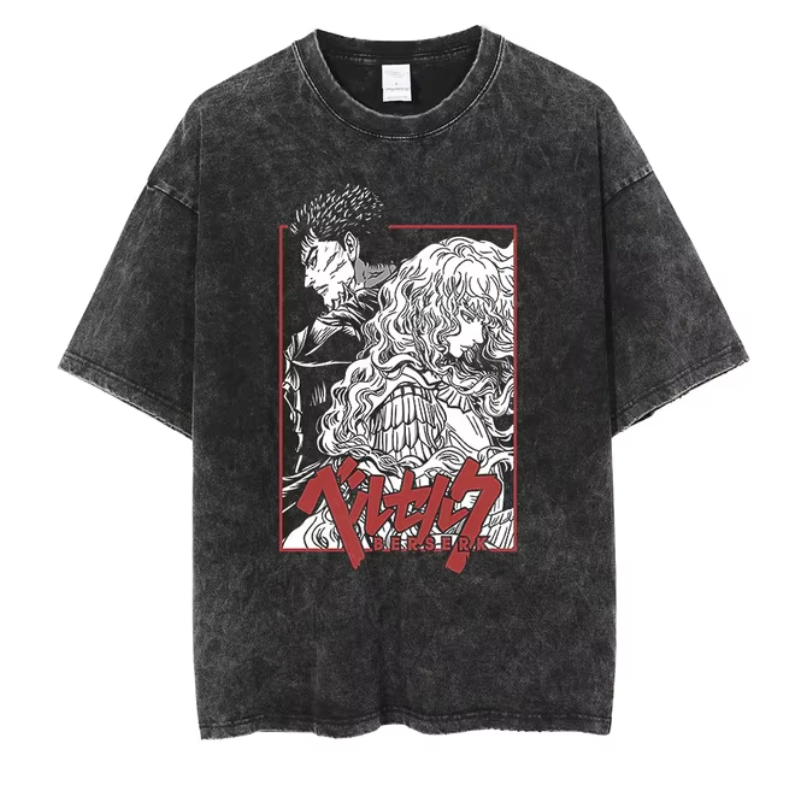 T-shirt avec affiche vintage Berserk