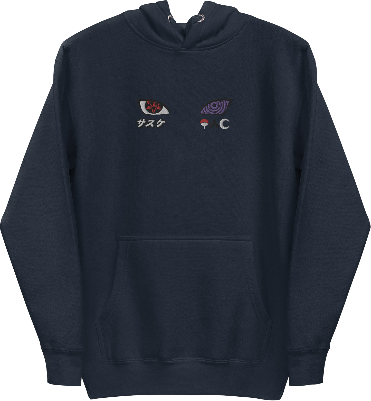 Sweat à capuche Naruto-L'éveil de Sasuke (brodé)