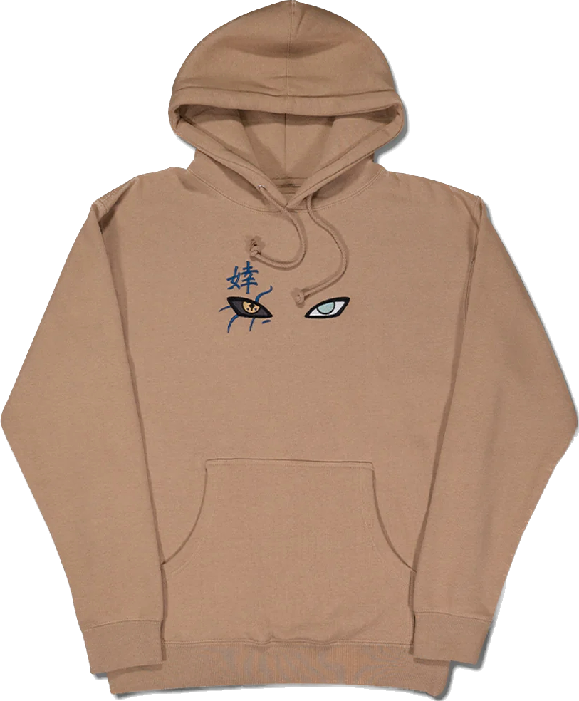 Naruto – Kapuzenpullover „Gaaras Hass“ (bestickt)