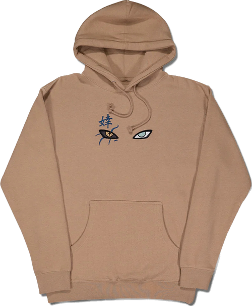 Sweat à capuche Naruto-La haine de Gaara (brodé)